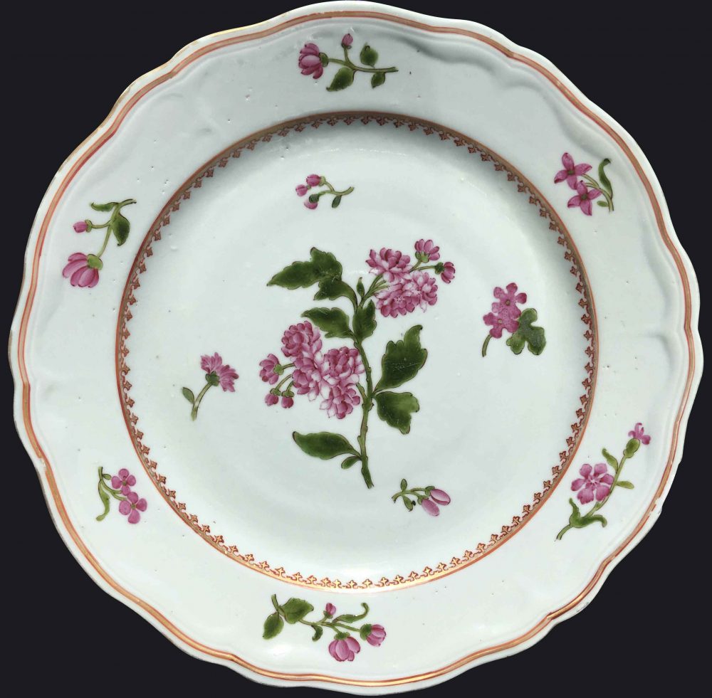 Porcelaine Qianlong (1736-1795), circa 1760, Chine Porcelaine Qianlong (1736-1795), circa 1760, Chine