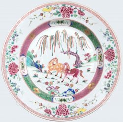 Famille rose Porcelaine Yongzheng (1723-1735), Chine (Jingdezhen kilns, Jiangxi province)