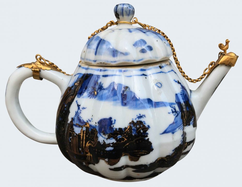 Porcelaine Kangxi (1662-1722), la monture du début du XVIIIe siècle , Chine