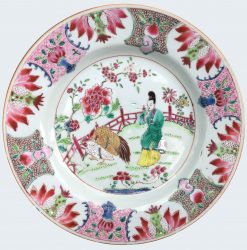Famille rose Porcelaine Yongheng (1723-1735), Chine