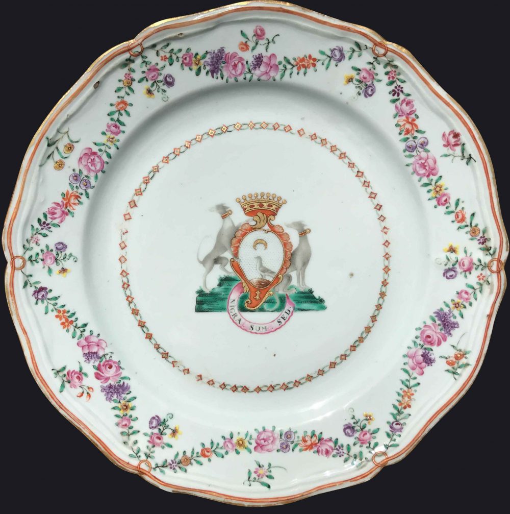 Porcelain Qianlong (1735-1795), circa 1760, Chine Porcelain Qianlong (1735-1795), circa 1760, Chine