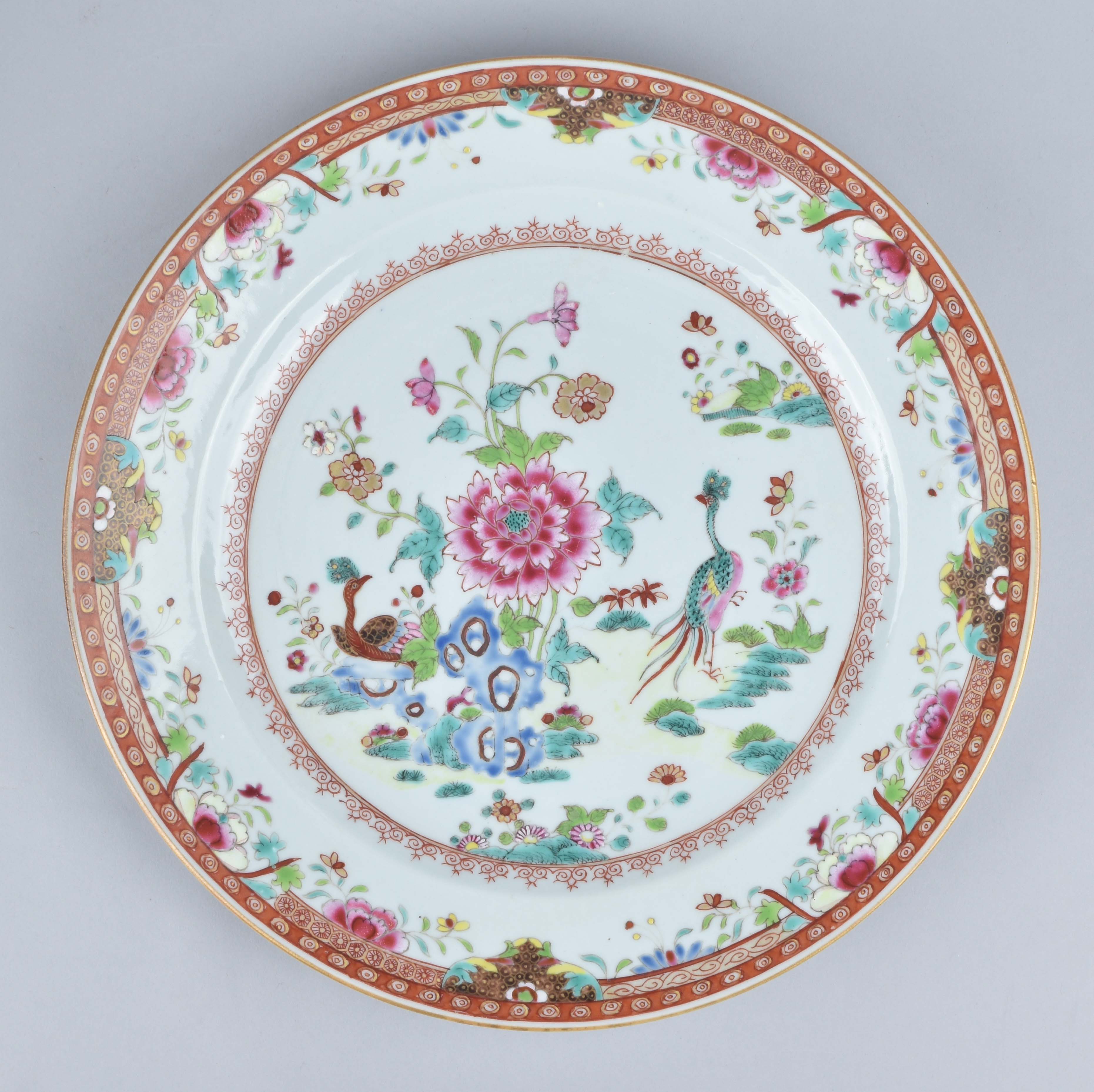Famille rose Porcelaine Qianlong (1735-1795), circa 1775, Chine