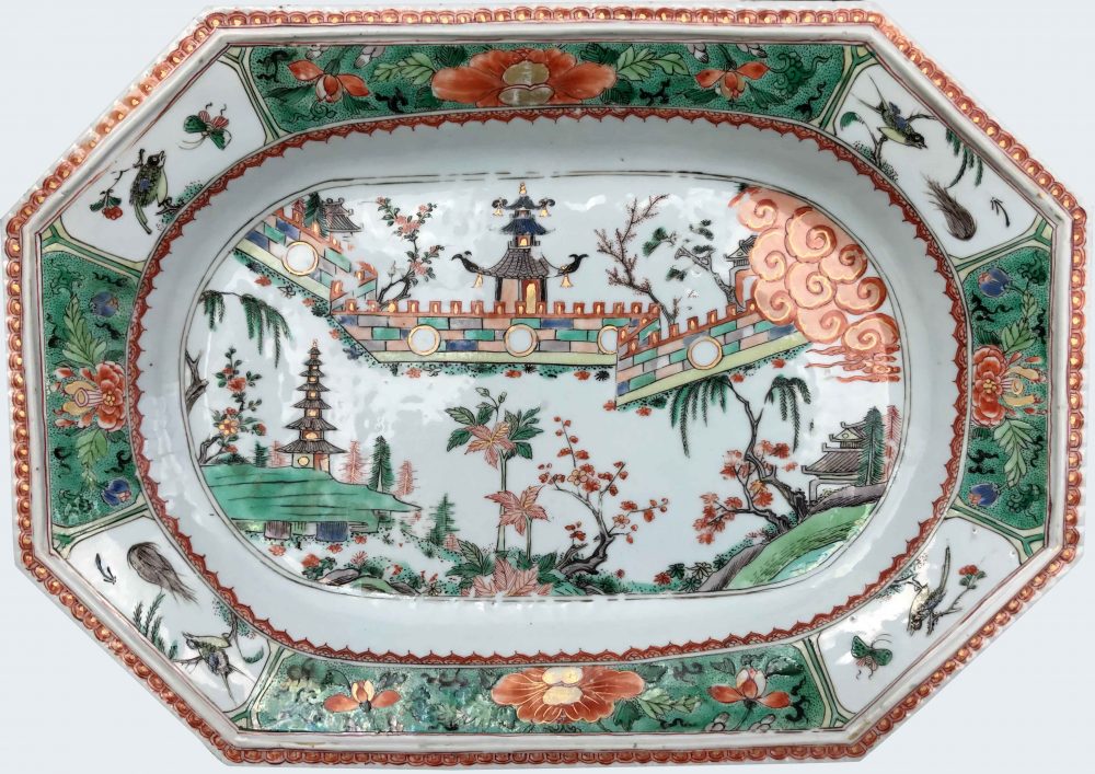 Famille verte Porcelaine Kangxi (1662-1722), Chine