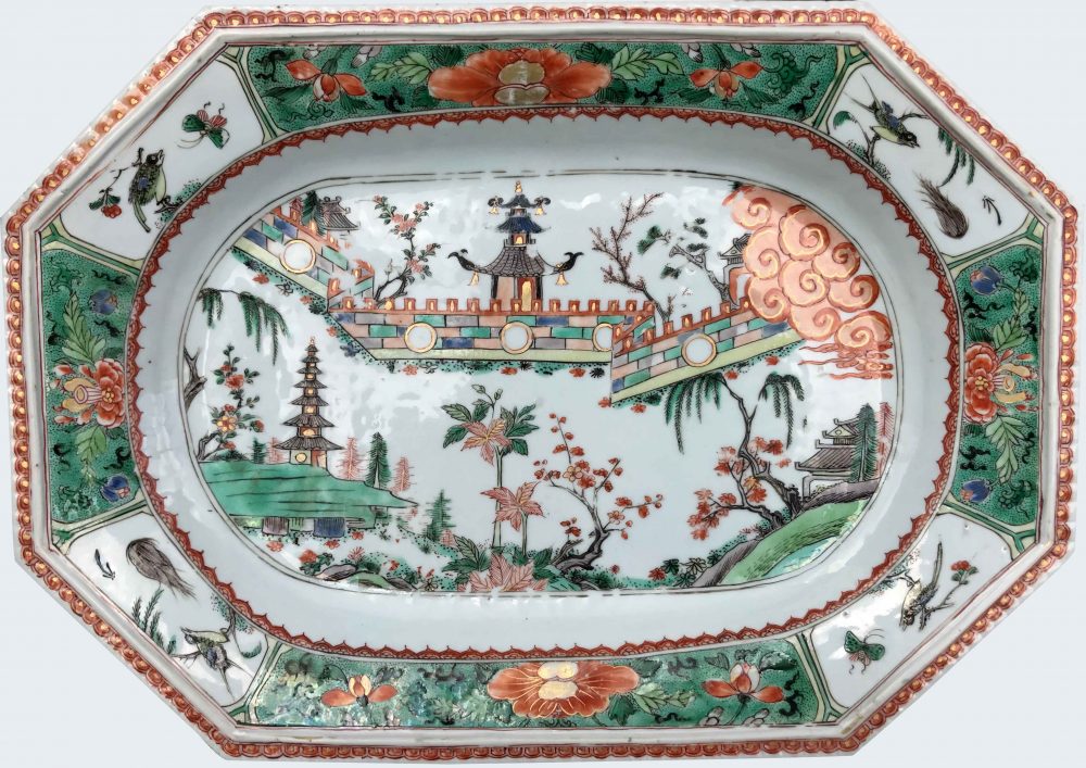 Famille verte Porcelaine Kangxi (1662-1722), Chine Famille verte Porcelaine Kangxi (1662-1722), Chine