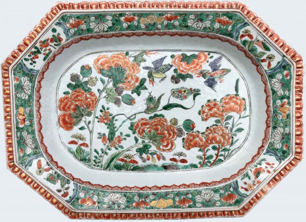 Famille verte Porcelaine Kangxi (1662-1722), Chine