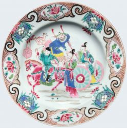 Famille rose Porcelaine  Yongzheng (1723-1735), Chine