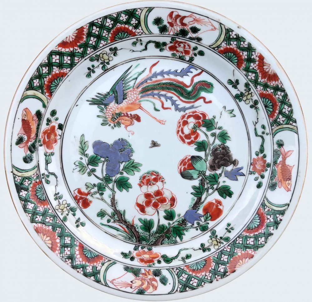 Famille verte Porcelaine Kangxi (1662-1722), Chine