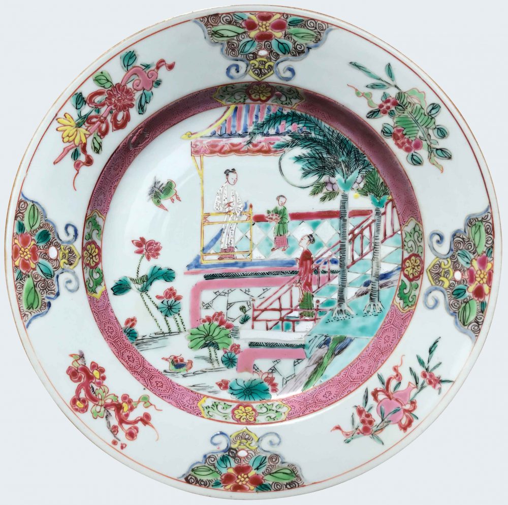 Famille rose Porcelaine Yongzheng (1723-1735), Chine