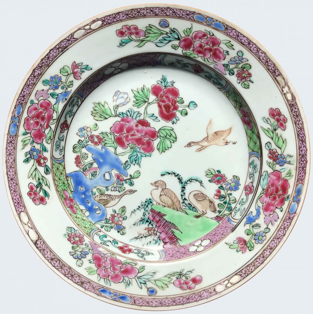 Famille rose Porcelaine fin de l'époque Yongzheng (1723-1735), début de l'époque Qianlong (1736-1795), circa 1730-1750, Chine