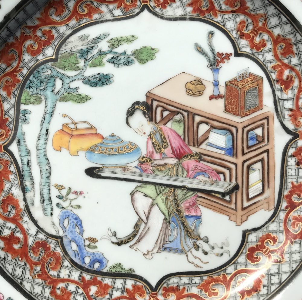 Famille rose Porcelaine  Yongzheng (1723-1735), circa 1735, Chine