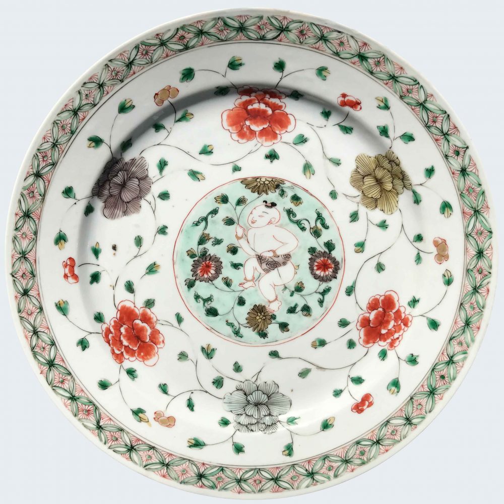 Famille verte Porcelaine  Kangxi (1662-1722), Chine