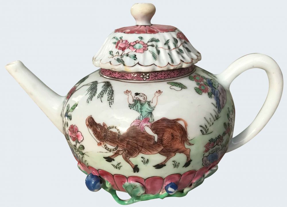 Famille rose Porcelain Yongzheng (1723-1735), Chine