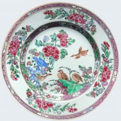 Famille rose Porcelaine fin de l'époque Yongzheng (1723-1735), début de l'époque Qianlong (1736-1795), circa 1730-1750, Chine