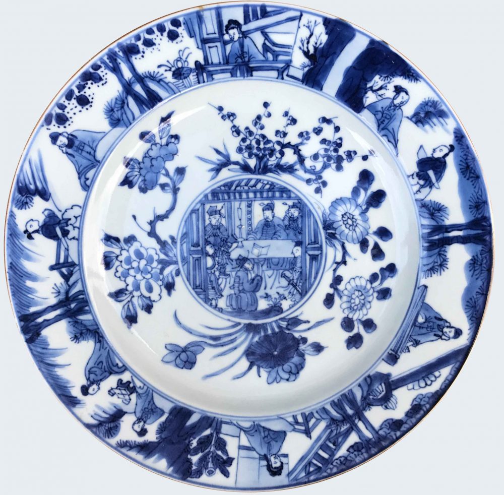 Porcelaine Kangxi (1662-1722), Chine Porcelaine Kangxi (1662-1722), Chine