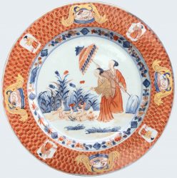 Porcelaine Qianlong (1735-1795), circa 1740, Chine Porcelaine Qianlong (1735-1795), circa 1740, Chine