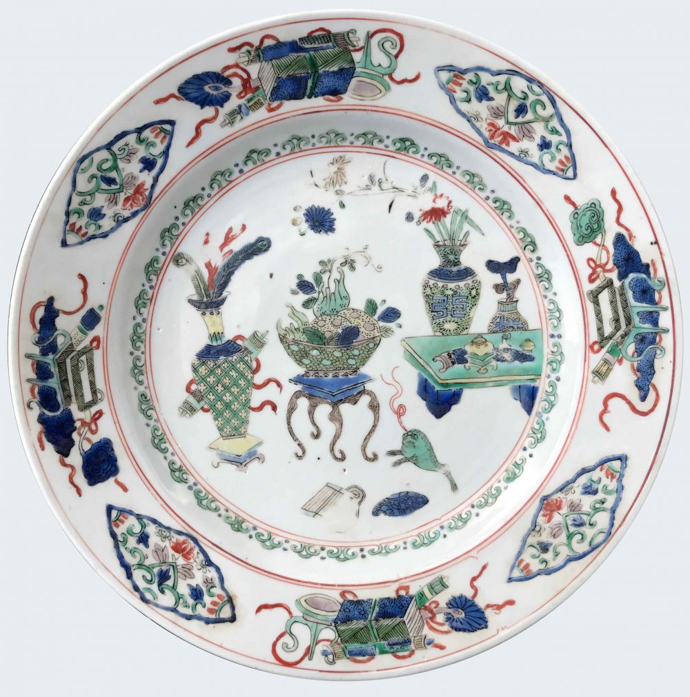 Famille verte Porcelaine Kangxi (1662-1722), Chine