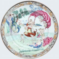 Porcelaine Qianlong (1735-1795), circa 1742, Chine Porcelaine Qianlong (1735-1795), circa 1742, Chine
