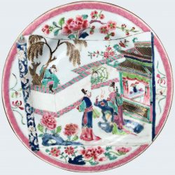 Famille rose Porcelaine Yongzheng (1723-1735), Chine