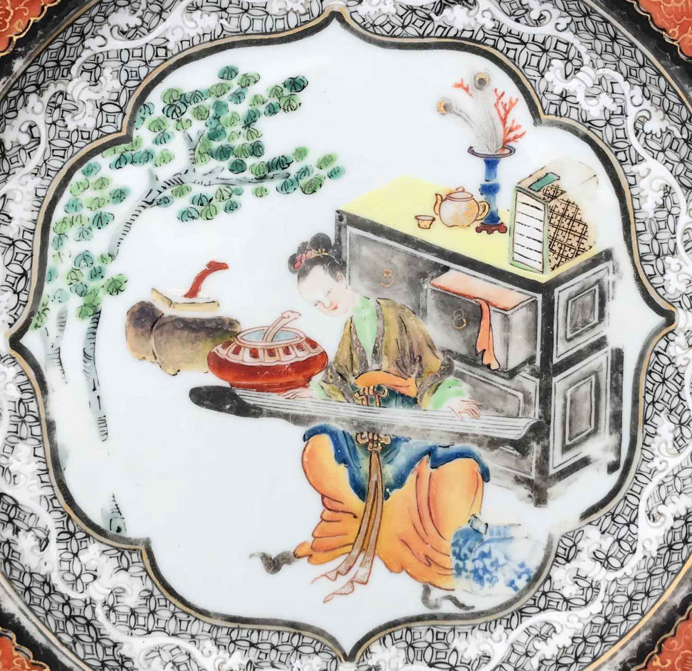 Famille rose Porcelaine Yongzheng (1723-1735), Chine