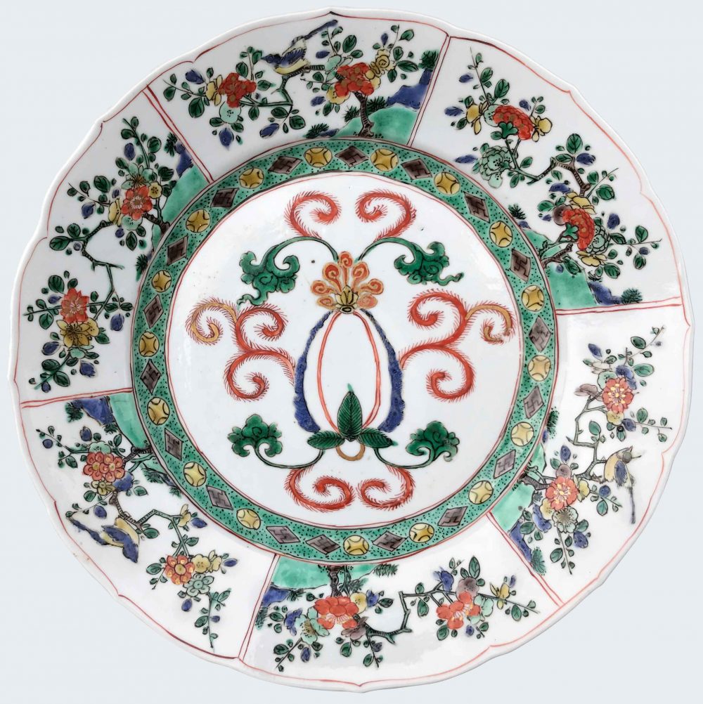 Famille verte Porcelaine Kangxi (1662-1722), Chine Famille verte Porcelaine Kangxi (1662-1722), Chine