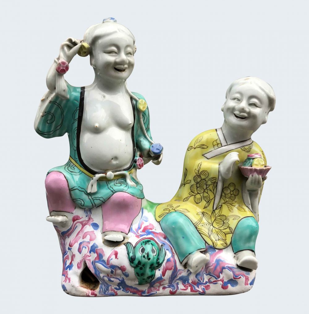 Porcelaine Qianlong (1735-1795), circa 1795, Chine Porcelaine Qianlong (1735-1795), circa 1795, Chine