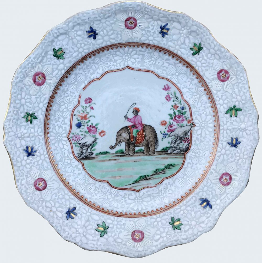 Porcelaine Qianlong (1735-1795), circa 1760, Chine Porcelaine Qianlong (1735-1795), circa 1760, Chine
