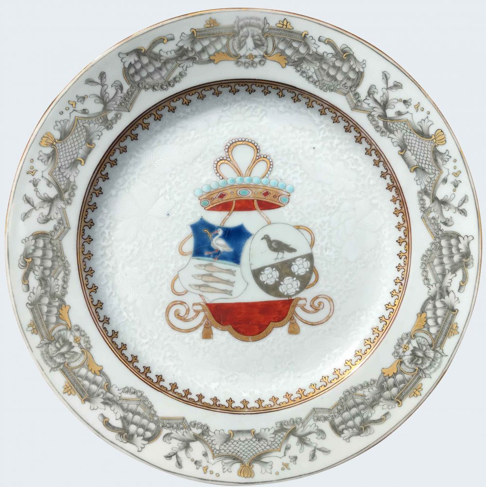 Porcelaine Qianlong (1735-1795), circa 1740-1745, Chine Porcelaine Qianlong (1735-1795), circa 1740-1745, Chine