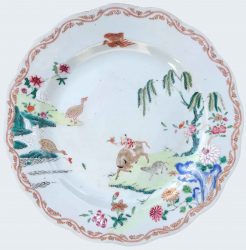 Famille rose Porcelaine Qianlong (1735-1795), Circa 1735-1750, Chine