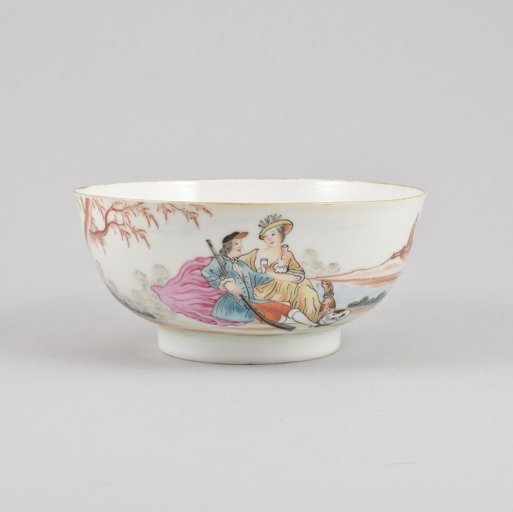 Porcelaine Qianlong (1736-1795), circa 1750, Chine Porcelaine Qianlong (1736-1795), circa 1750, Chine