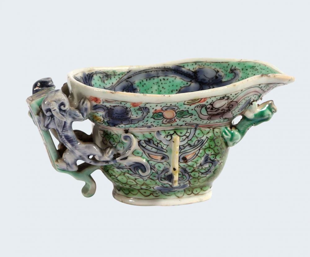 Famille verte porcelaine Kangxi (1662-1722), Chine Famille verte porcelaine Kangxi (1662-1722), Chine