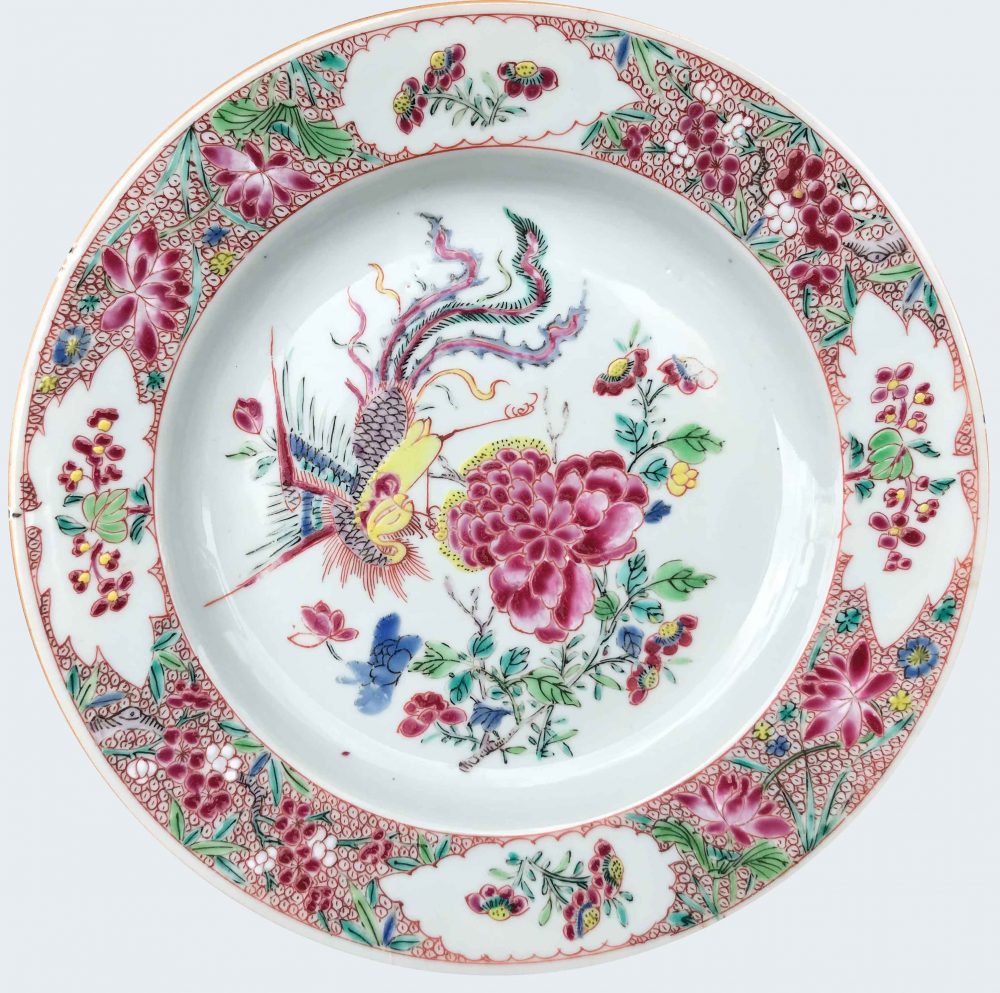 Famille rose Porcelaine Yongzheng (1723-1735) ou époque Qianlong (1735-1795), circa 1735-1740, Chine