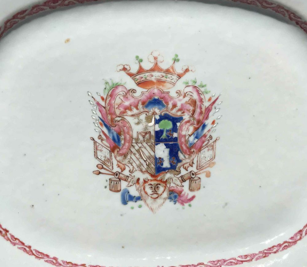 Porcelaine qianlong (1735-1795), ca. 1769, Chine Porcelaine qianlong (1735-1795), ca. 1769, Chine