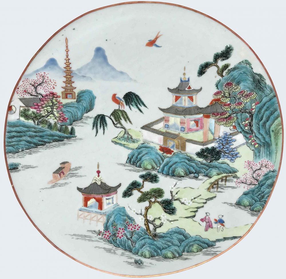 Porcelaine Qianlong (1735-1795), Chine Porcelaine Qianlong (1735-1795), Chine