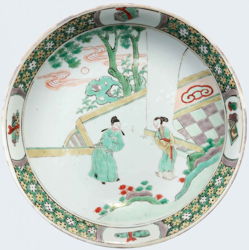 Famille verte Porcelain Kangxi (1662-1722), Chine Famille verte Porcelain Kangxi (1662-1722), Chine