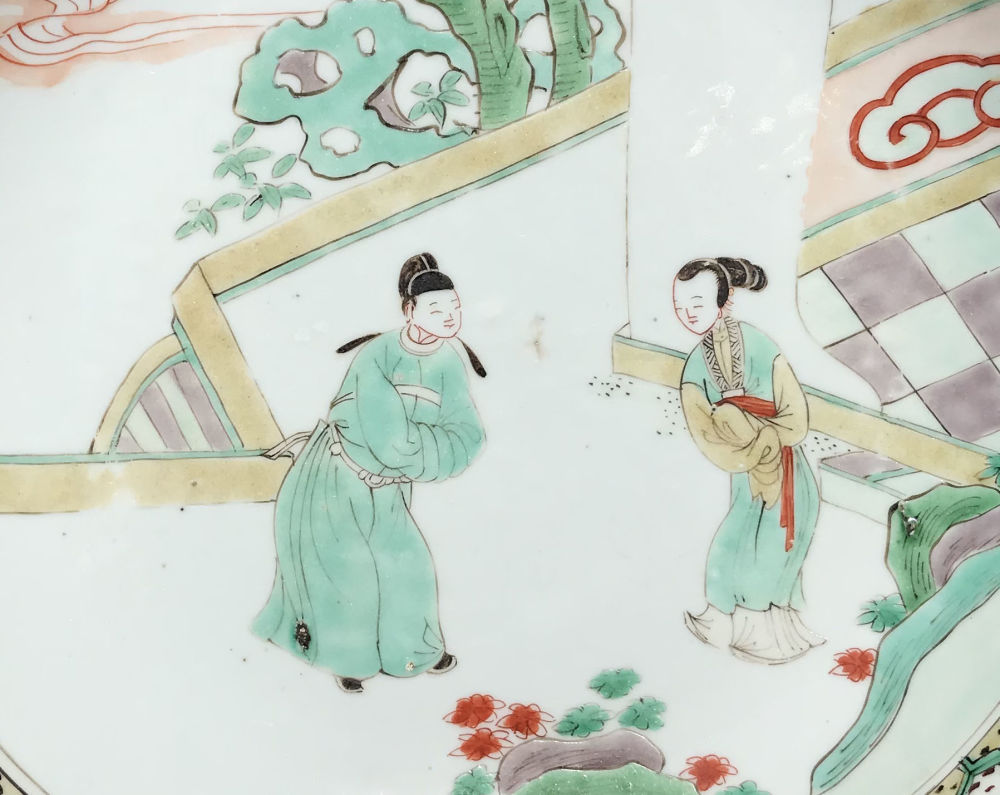 Famille verte Porcelain Kangxi (1662-1722), Chine Famille verte Porcelain Kangxi (1662-1722), Chine