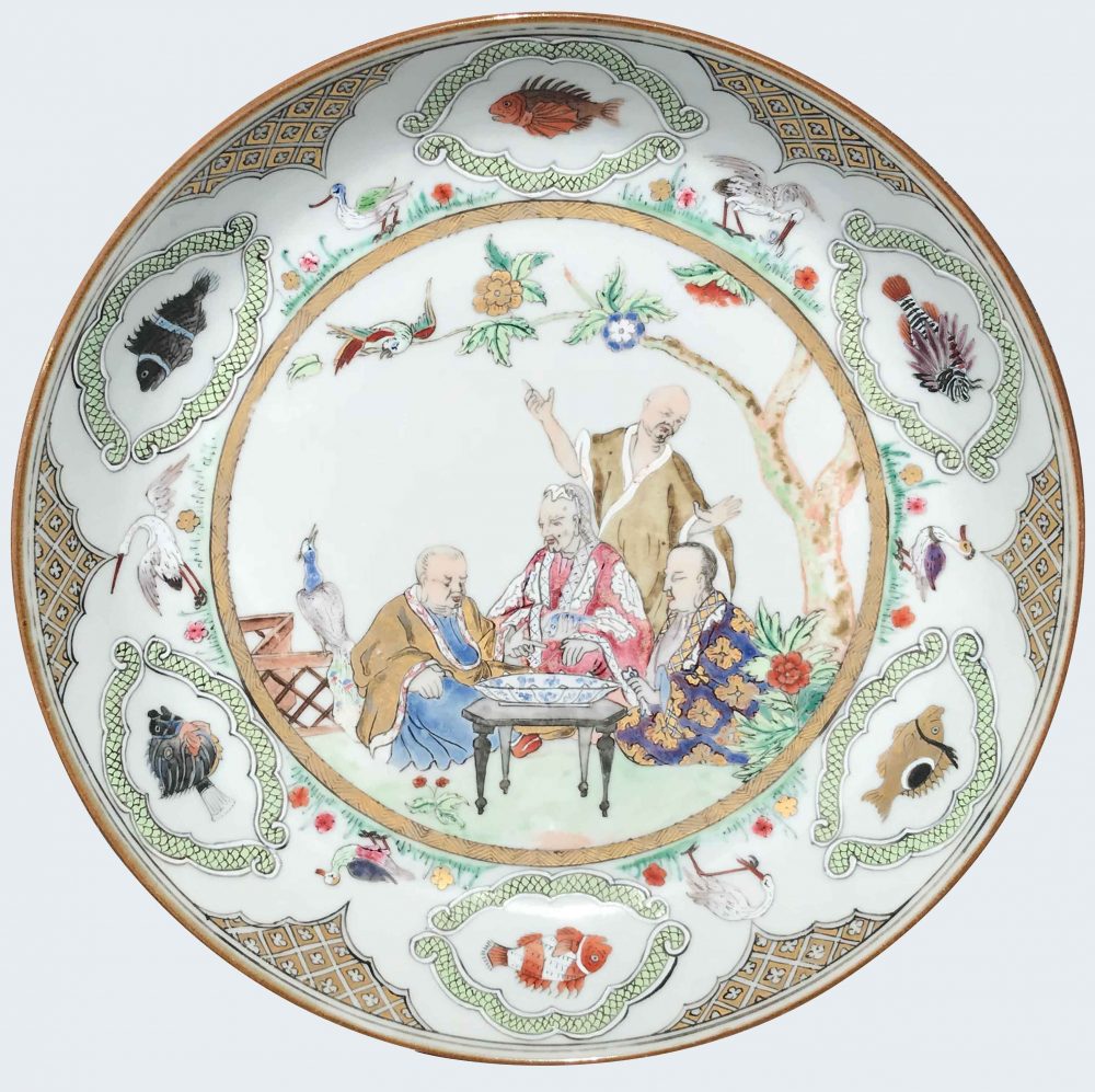 Porcelaine Qianlong (1735-1795), circa 1740, Chine