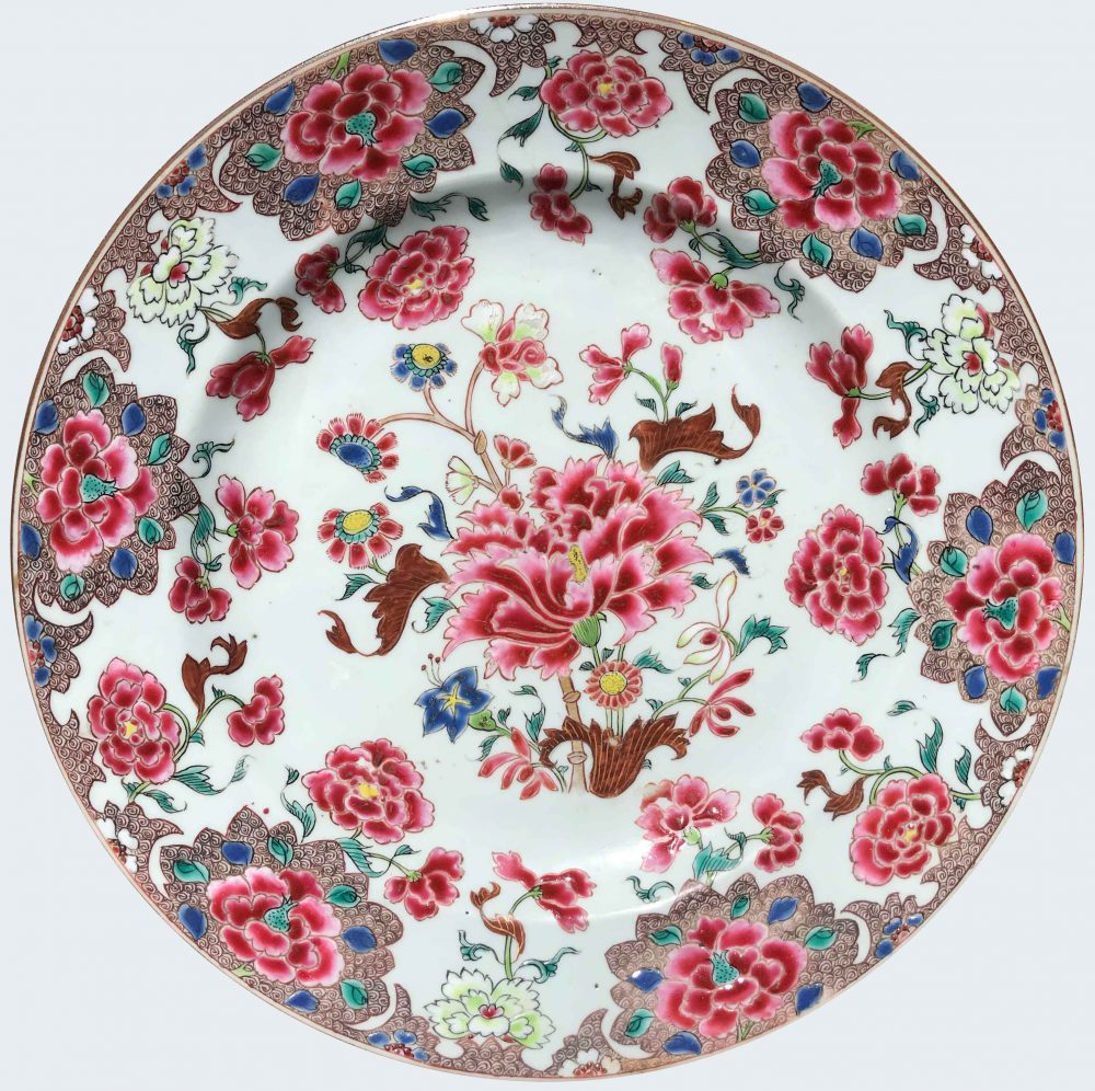 Famille rose Porcelaine Yongzheng (1723-1735), Chine