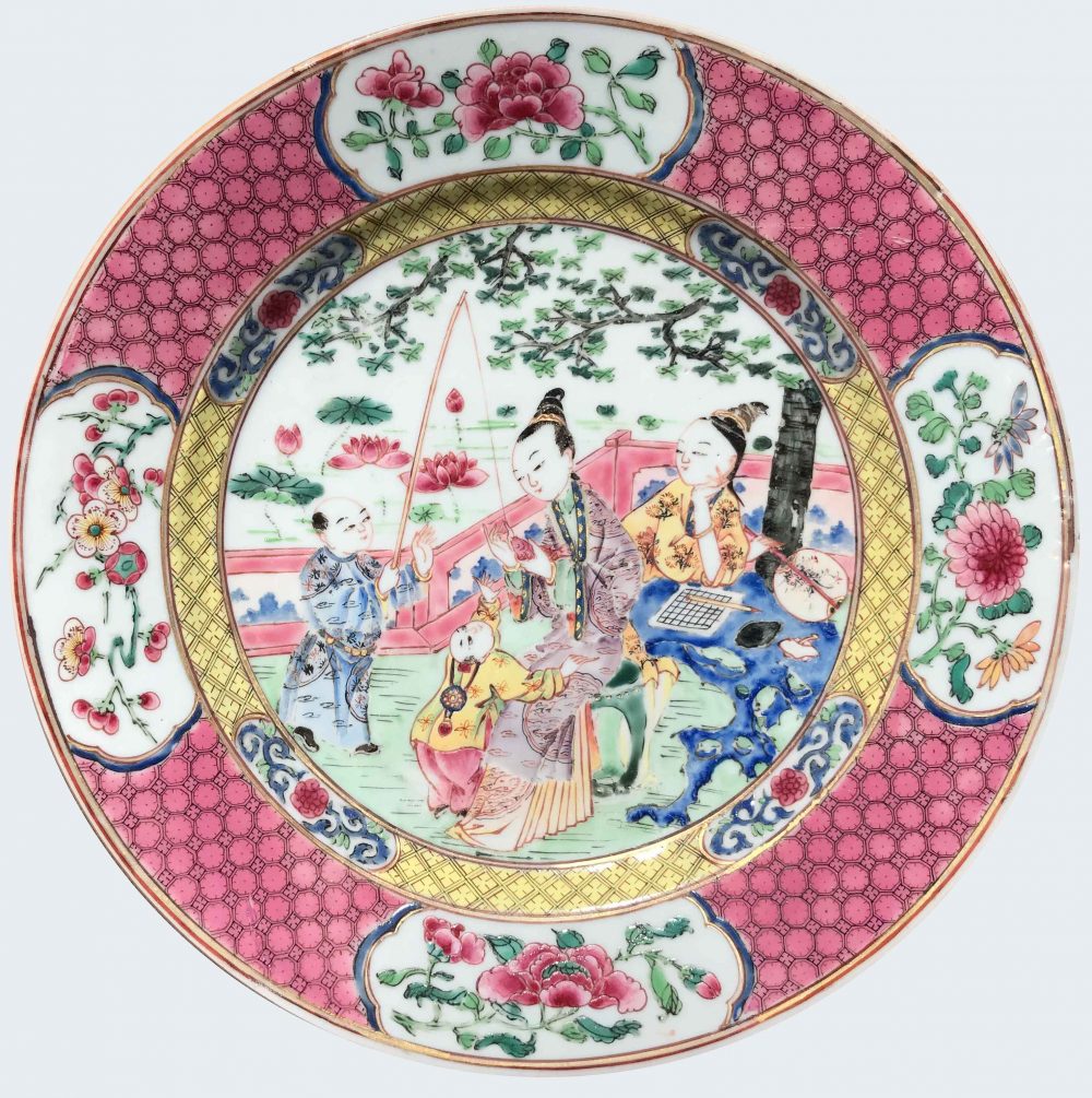 Famille rose Porcelaine Yongzheng (1723-1735), circa 1730, Chine