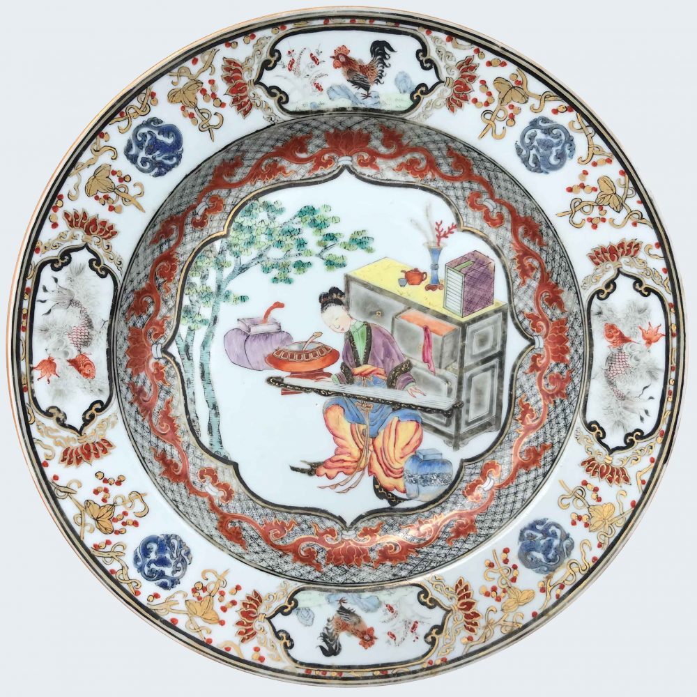 Famille rose Porcelaine Yongzheng (1723-1735), Chine