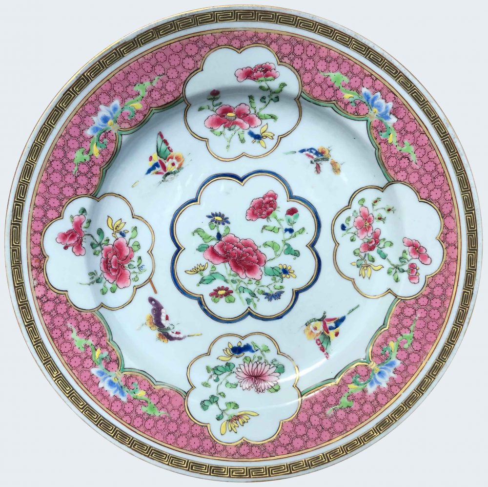 Famille rose Porcelain Yongzheng (1723-1735), Chine Famille rose Porcelain Yongzheng (1723-1735), Chine