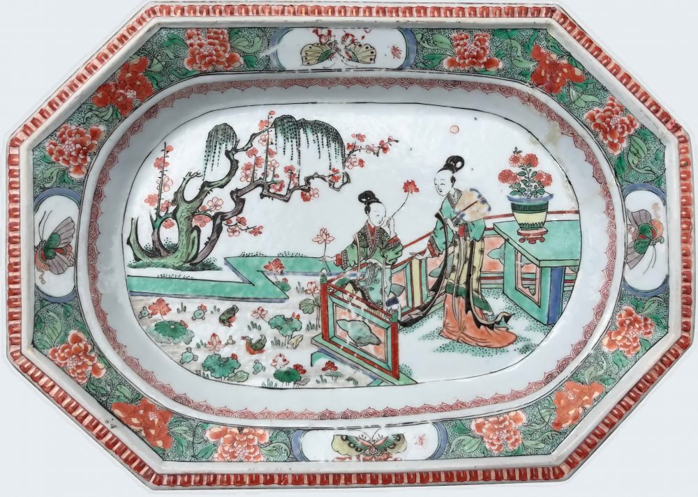 Famille verte Porcelaine Kangxi (1662-1722), Chine