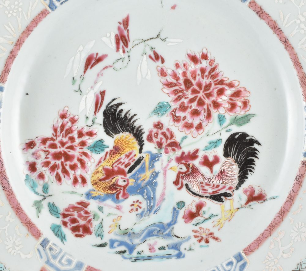 Famille rose Porcelaine Yongzheng (1723-1735), Chine