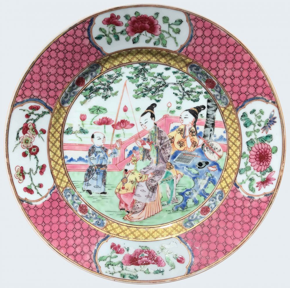 Famille rose Porcelaine Yongzheng (1723-1735), circa 1730, Chine