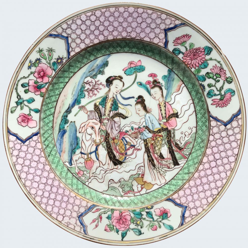 Famille rose Porcelaine Yongzheng (1723-1735), Chine