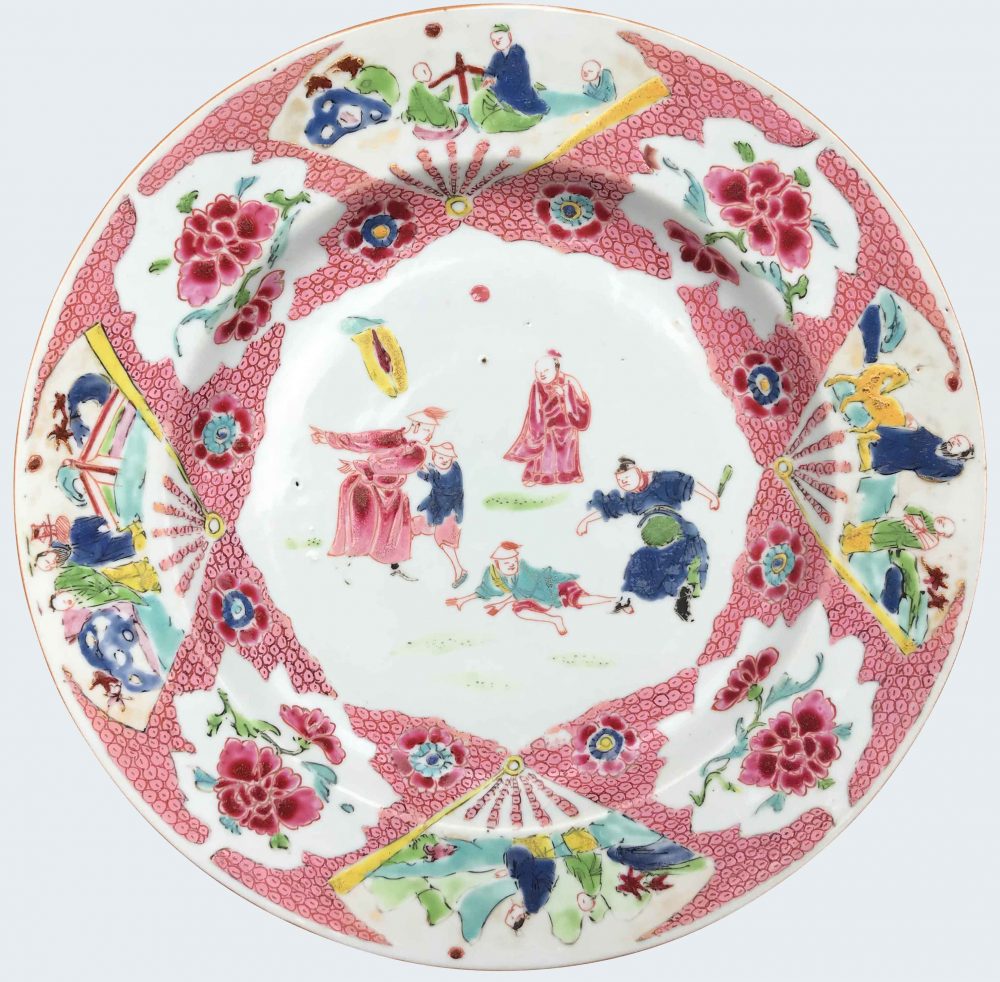 Famille rose Porcelaine Yongzheng (1723-1735), Chine