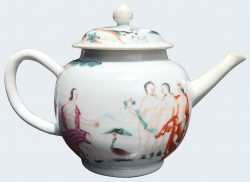 Famille rose Porcelaine Qianlong (1735-1795), circa 1745, Chine