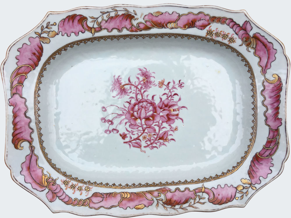Famille rose Porcelaine Qianlong (1735-1795), circa 1750-1770, Chine Famille rose Porcelaine Qianlong (1735-1795), circa 1750-1770, Chine
