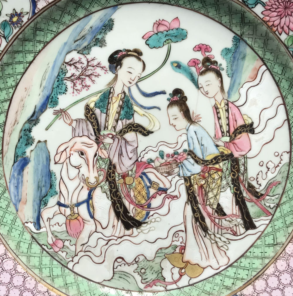 Famille rose Porcelaine Yongzheng (1723-1735), Chine