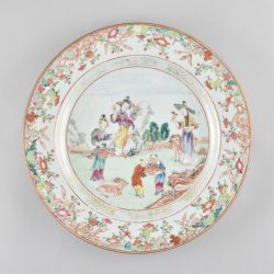 Famille rose Porcelaine Qianlong (1735-1795), circa 1760, Chine