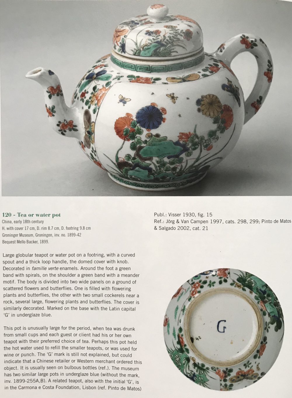 Famille verte Porcelaine Kangxi (1662-1722), ca. 1700, Chine Famille verte Porcelaine Kangxi (1662-1722), ca. 1700, Chine